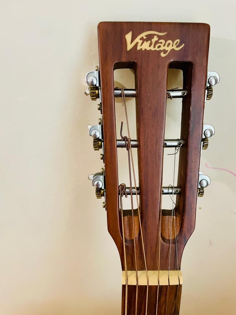 Guitar  Vintage acoustic guitar excellent condition £90 