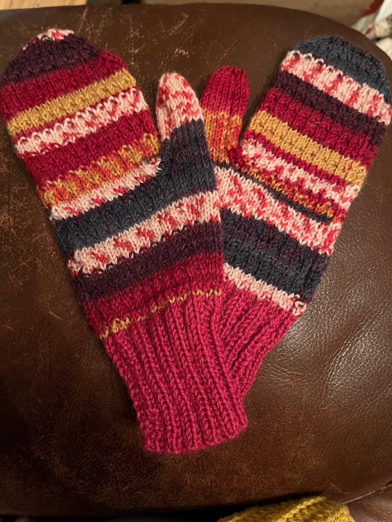 B/New Handmade Gloves Adult n Junior