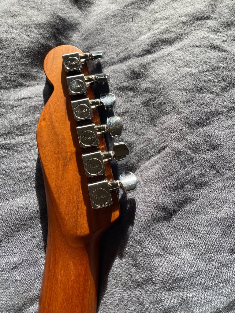 Fender Telecaster American Deluxe Partscaster, Warmoth 24.75” neck, Gibson humbuckers
