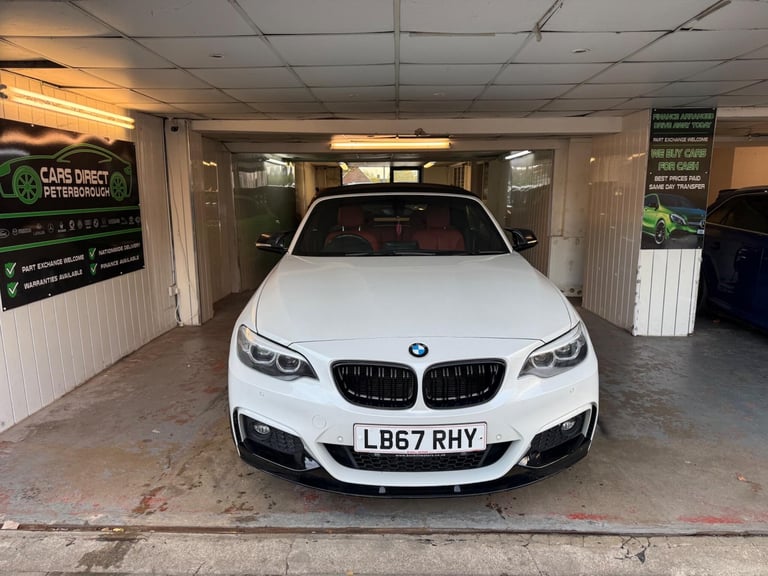 2018 BMW 2 Series 220d M Sport 2dr [Nav] Step Auto CONVERTIBLE DIESEL Automatic