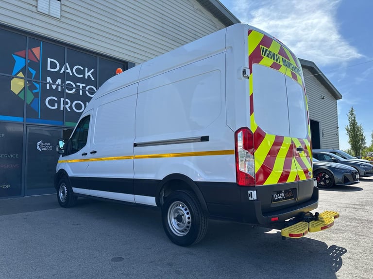 72 Reg Ford Transit L3H3 130ps RWD, Utility, Workshop, Civils, Tow bar & Step