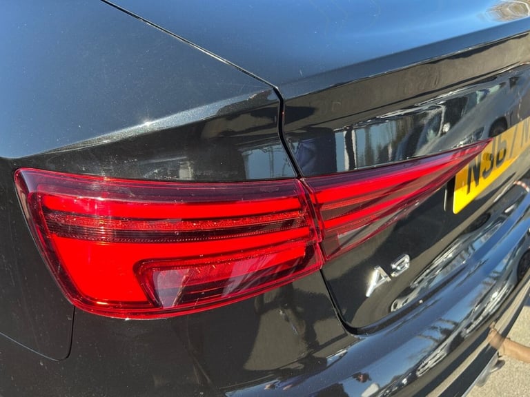 2017 Audi A3 2.0 Turbo Diesel (TDI), S Line, Saloon, 4 Door, Manual, Euro 6. Saloon Diesel Manual