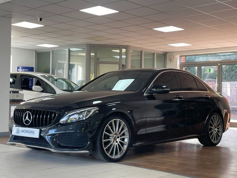 2018 Mercedes-Benz C Class 2.1 C220d AMG Line (Premium) Saloon 4dr Diesel G-Tronic+ Euro 6 (s/s) ...