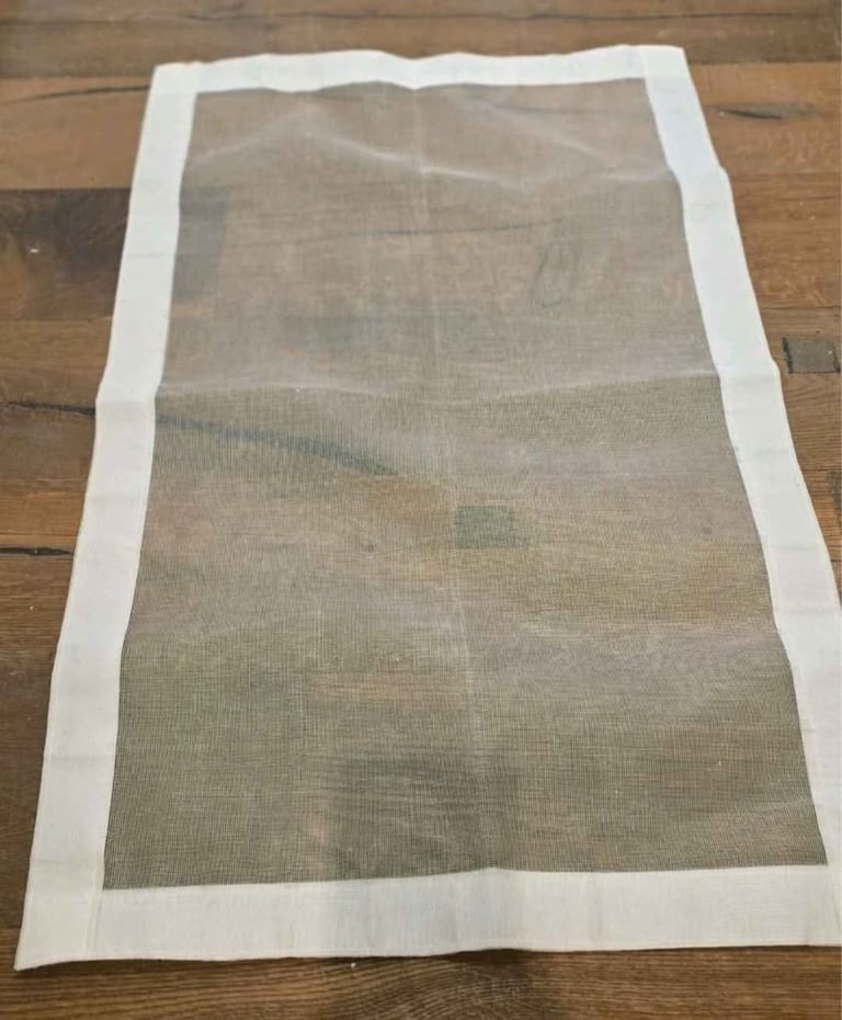 Flat Cats white Mesh window cover to pet proof windows  