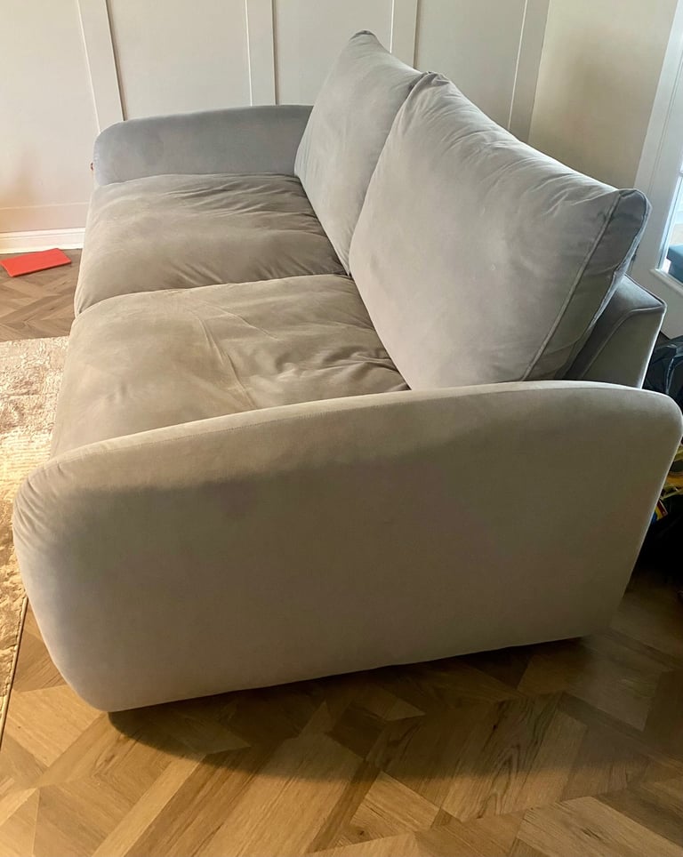 3 Seater Velvet Sofa for Sale