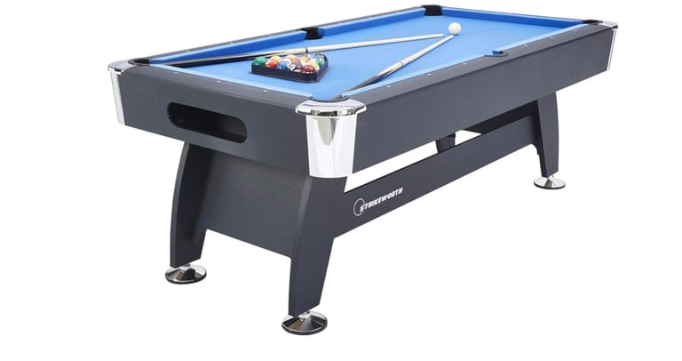 image for Pool Table 7ft Strikeworth Pro American Deluxe With Accessories