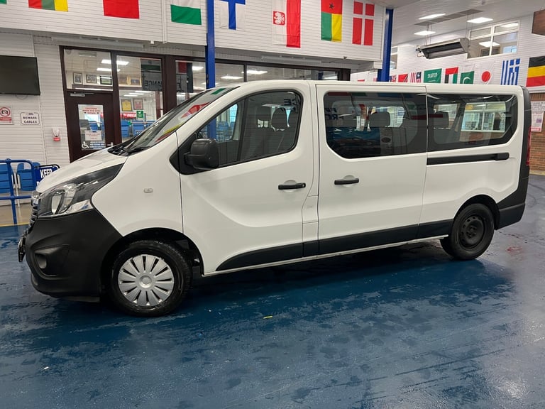 2018 Vauxhall Vivaro L2 1.6CDTI 120PS LWB 9 SEAT MINIBUS (EURO 6) MPV Diesel Manual