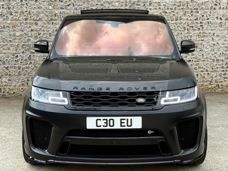 LEFT HAND DRIVE 2018 RANGE ROVER SPORT 5.0 SVR [CARBON] ONLY 12k MILES! | LHD