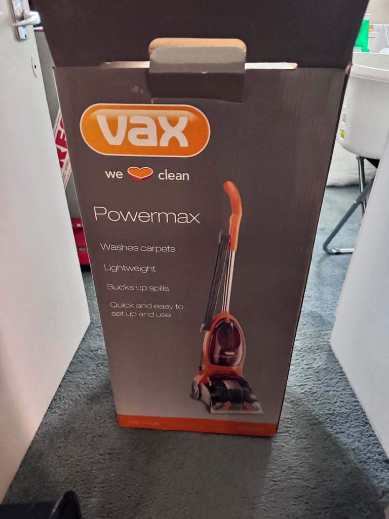 Brand New Vax 500W Powermax Carpet Washer.