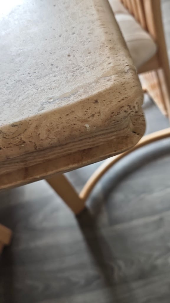 Dining table and chairs Home furniture Smoke free 