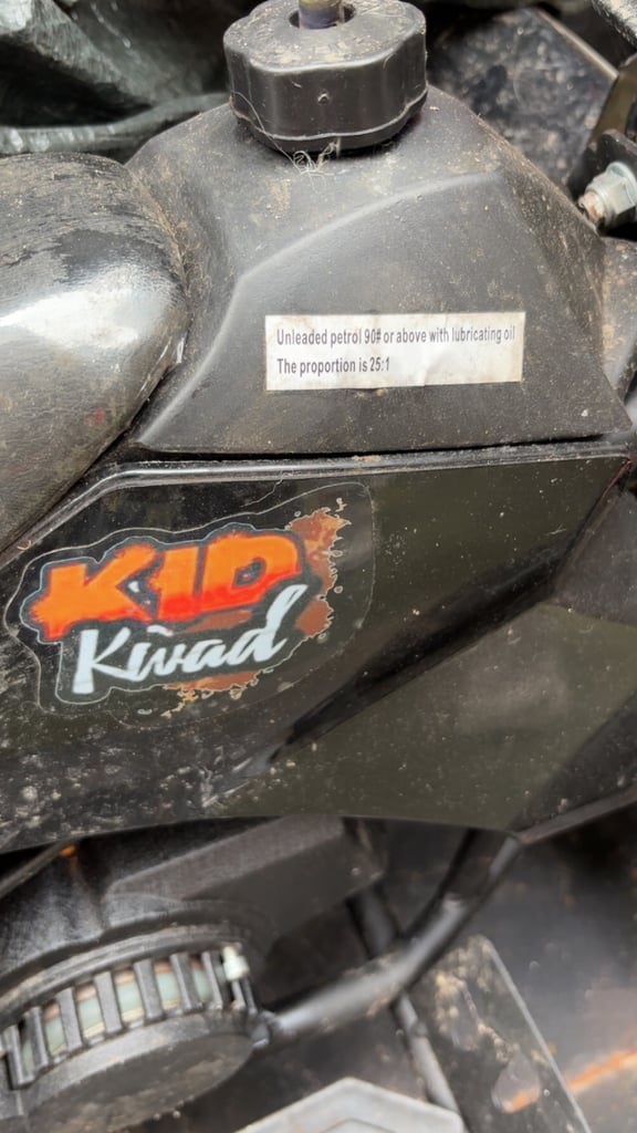 Kids petrol quad 