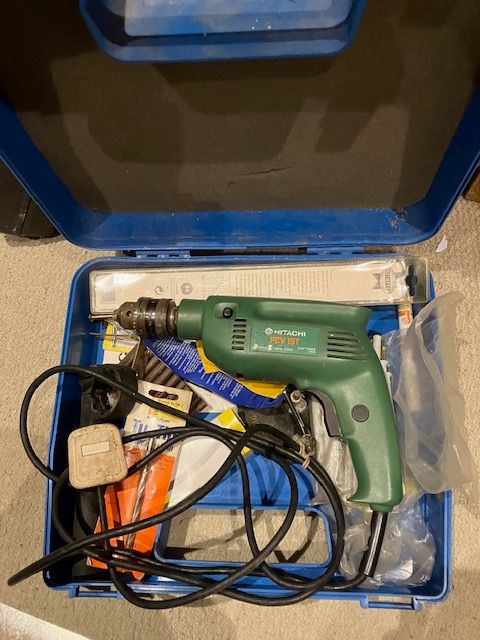 image for Hitatchi FDV15T Impact & Hammer Drill (13mm chuck) Used Boxed