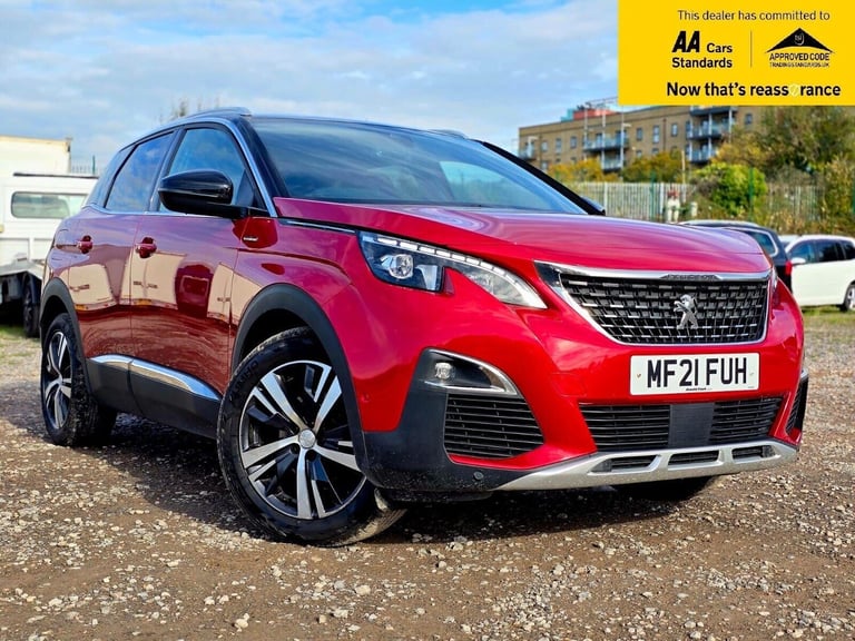 2021 Peugeot 3008 1.5 BlueHDi GT Line SUV 5dr Diesel EAT Euro 6 (s/s) (130 ps) SUV Diesel Automatic