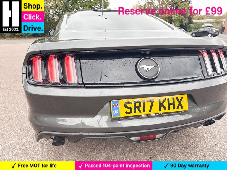 2017 Ford Mustang 2.3T EcoBoost Fastback 2dr Petrol Manual Euro 6 (317 ps) COUPE Petrol Manual