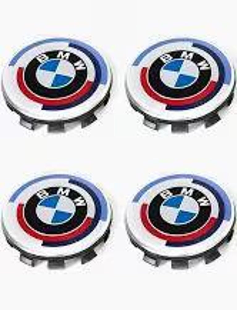 FAST DELIVERY B M W 4X ALLOY WHEEL CENTRE HUB CAPS E30,E36,E46,E92 68mm