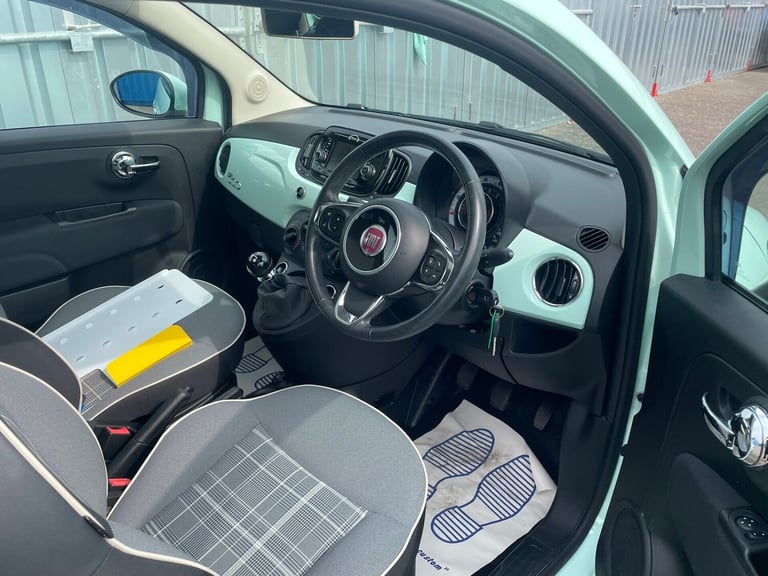 2018 Fiat 500 1.2 Lounge 3dr HATCHBACK PETROL Manual