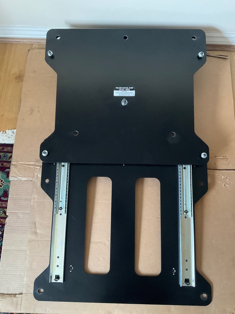 Vulcan ‘Swivel King’ double swivel seat base for campervan Traffic/Vivaro 2014-2019