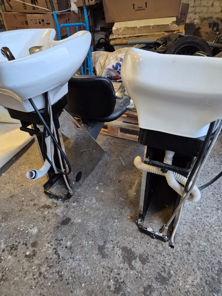 2 x hair salon chairs for sale.