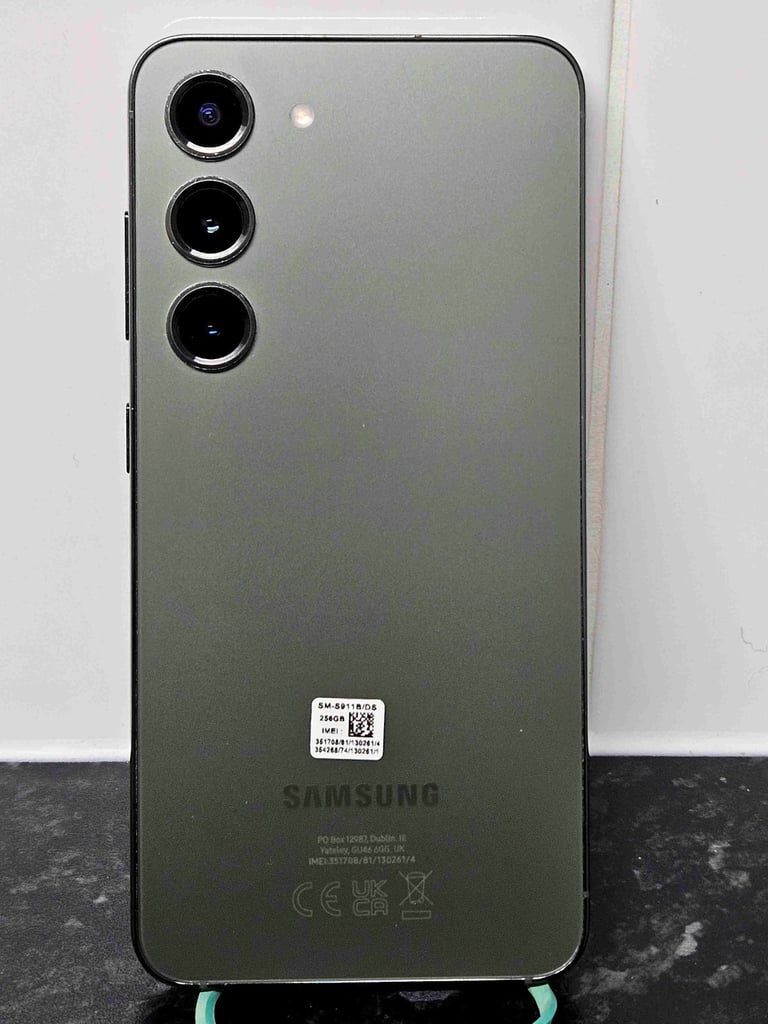 Samsung Galaxy S23 5G Mobile Phone, Green Edition, 8GB RAM, 256GB Storage, Dual SIM, Unlocked.