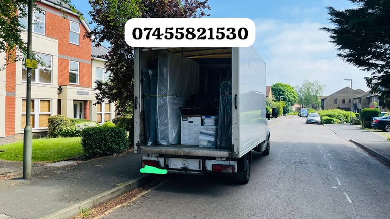 LOCAL NATIONWIDE MOVING VAN WITH A MAN HIRE FURNITURE HOUSE FLAT CHEAP URGENT DELIVERY REMOVAL
