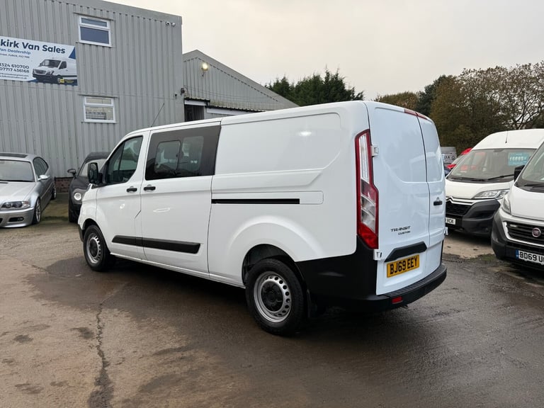 2019 Ford Transit Custom 2.0 TDCi 130ps Low Roof D/Cab Van PANEL VAN Diesel Manual