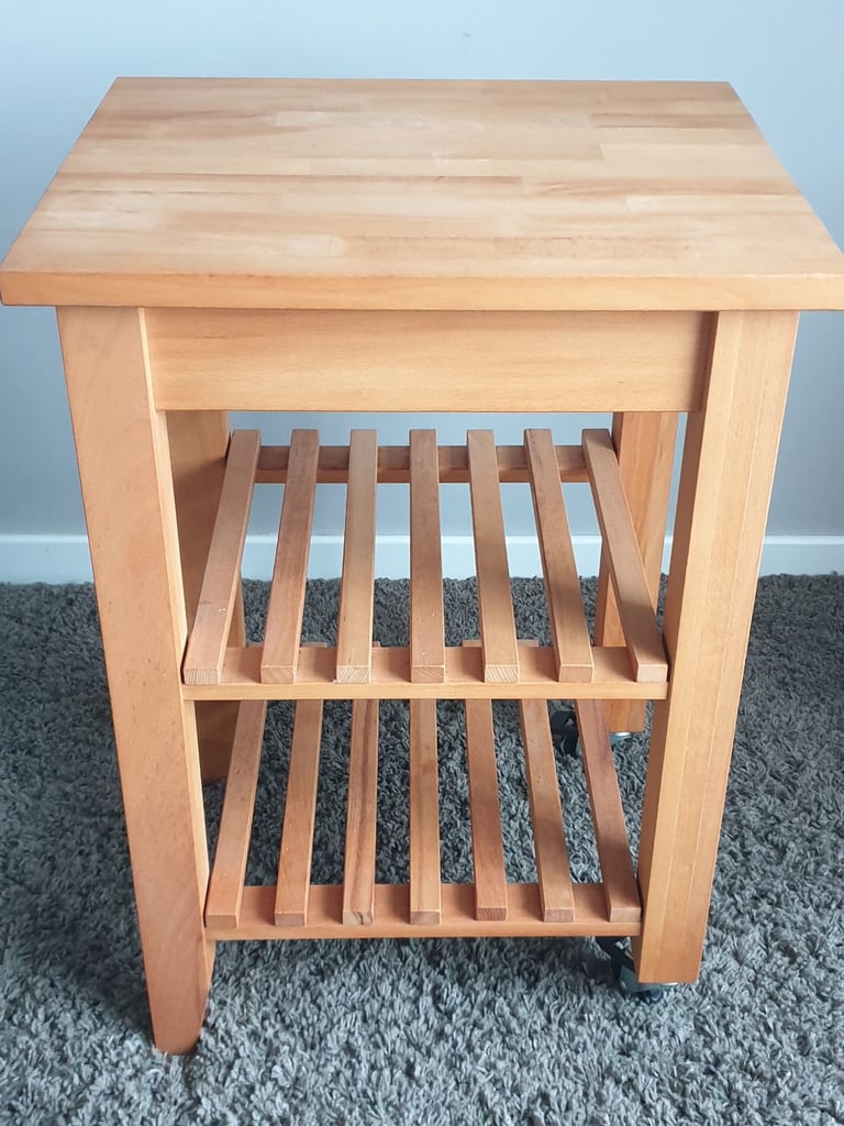 Wooden Kitchen Trolley 