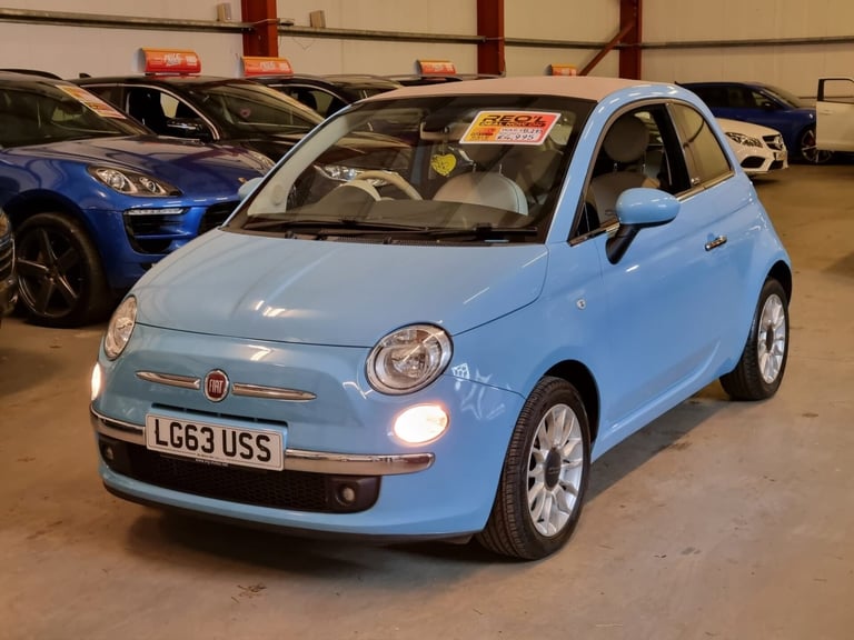 2013 Fiat 500 0.9 LOUNGE Convertible Petrol Manual