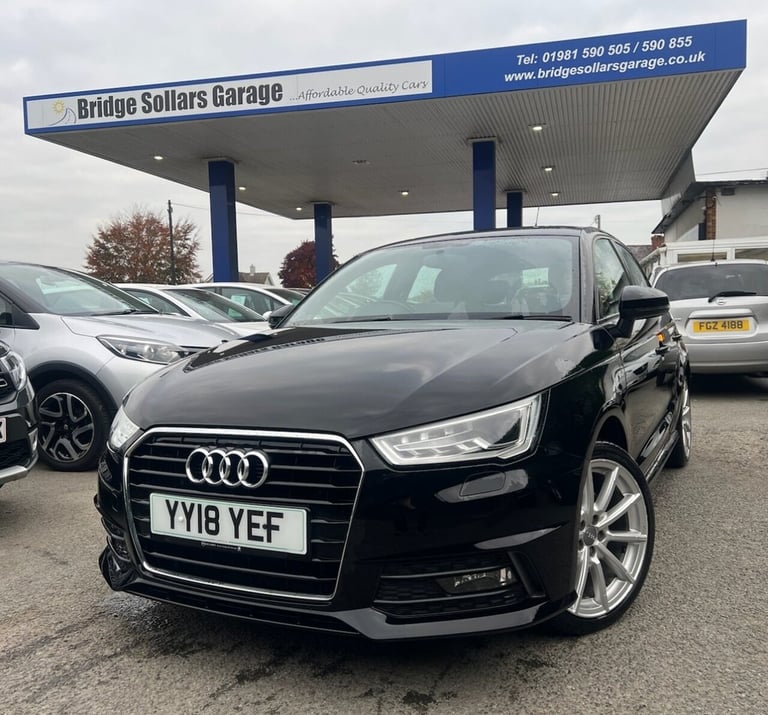 image for 2018 18 AUDI A1 1.4 TFSI S LINE SPORTBACK 5DR PETROL MANUAL EURO 6 (S/S) (NAV) (