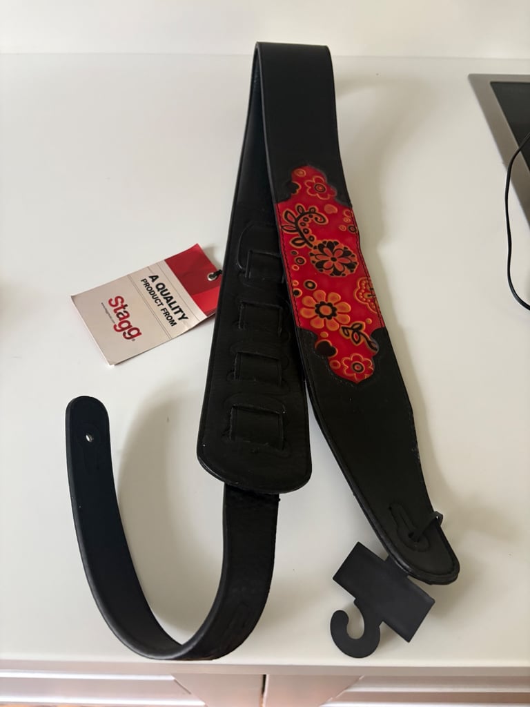 Stagg guitar strap adjustable 