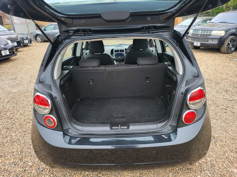 2013 CHEVROLET AVEO 1.4 LTZ ECO 5 DOOR 5 SPEED MANUAL BLACK ULEZ COMPLIANT