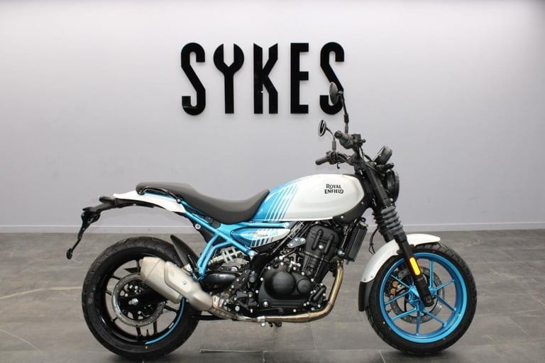 Royal Enfield Guerrilla 450 in Brava Blue - Instock and Available