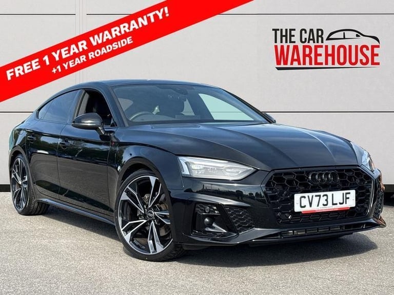 2023 Audi A5 35 TFSI Black Edition 5dr S Tronic Automatic Hatchback Petrol Autom