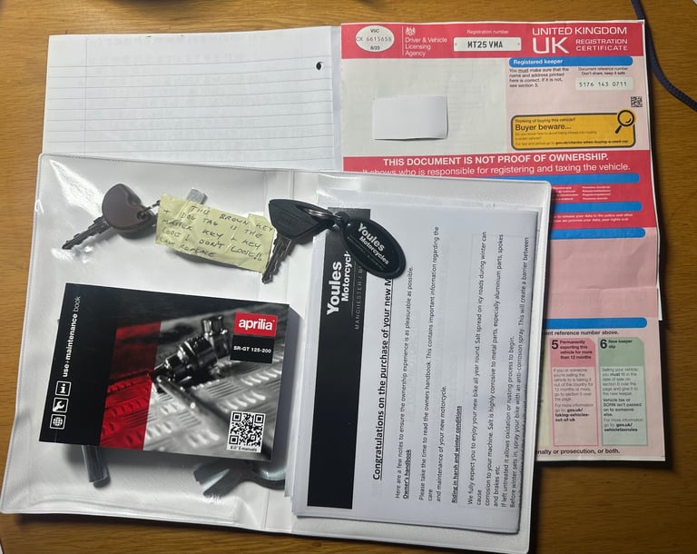 Aprilia, SR, 2025, 125 (cc)