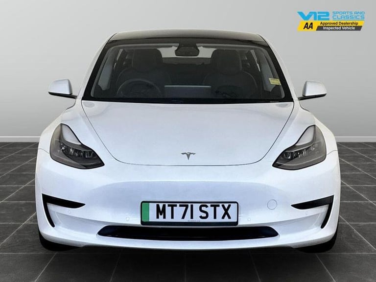 2021 Tesla Model 3 Standard Range Plus Auto RWD 4dr Automatic Saloon Electric Automatic