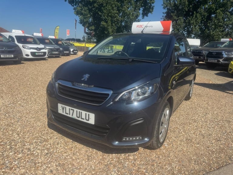 2017 Peugeot 108 1.0 Active 3dr HATCHBACK PETROL Manual