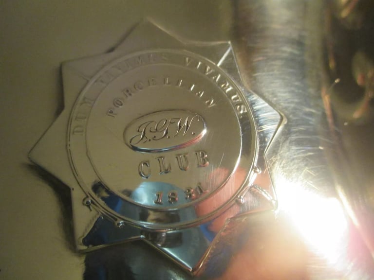 PORCELLIAN CLUB harvard new york antique silver bowl cambridge boston university
