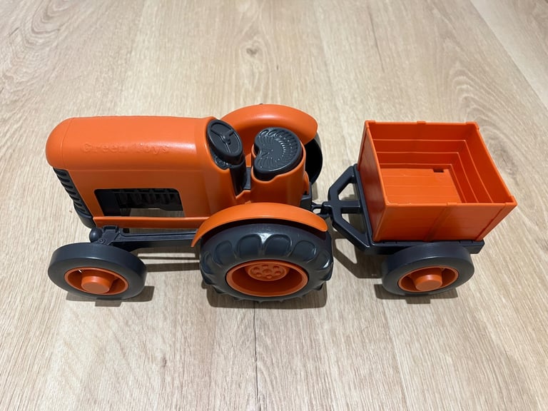 Green Toys tractor and trailer (price reduced)