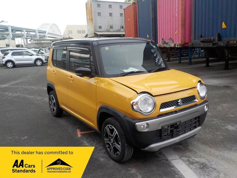 2018 Suzuki Hustler HYBRID TURBO X 660cc Auto Kei Car MR41S Active Yellow Hatchb