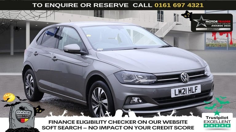2021 Volkswagen Polo 1.0 TSI Match Hatchback 5dr Petrol DSG Euro 6 (s/s) (95 ps) Hatchback Petrol...