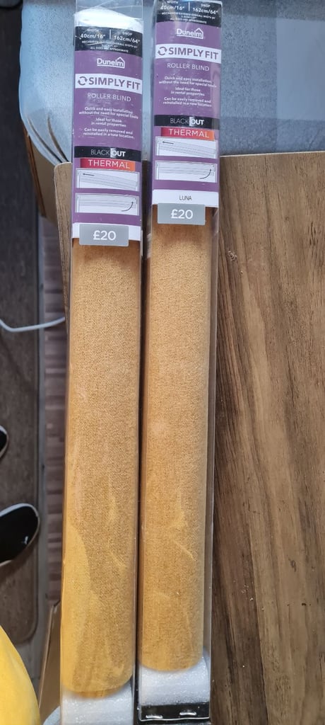 Mustard blind x2