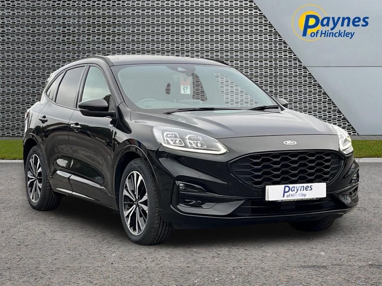 2021 Ford Kuga ST-Line X 2.5 Plug In Hybrid pHEV Auto in Black