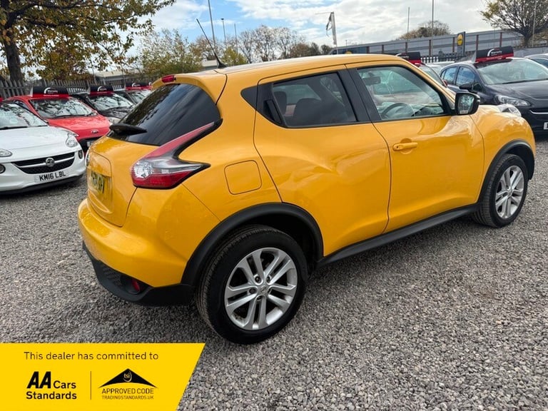 Nissan Juke ACENTA PREMIUM DIG-T+YELLOW JIKE+ULEZ COMPLAINT+REAR CAMERA+SATNAV+3