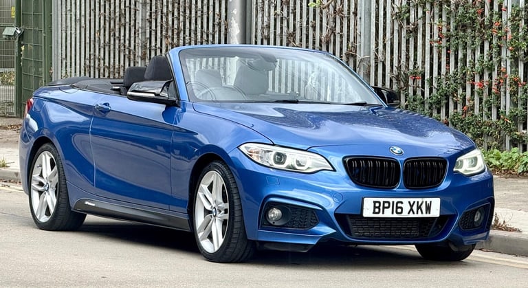 2016 BMW 2 Series 2.0 220d M Sport Auto Euro 6 (s/s) 2dr CONVERTIBLE Diesel Automatic