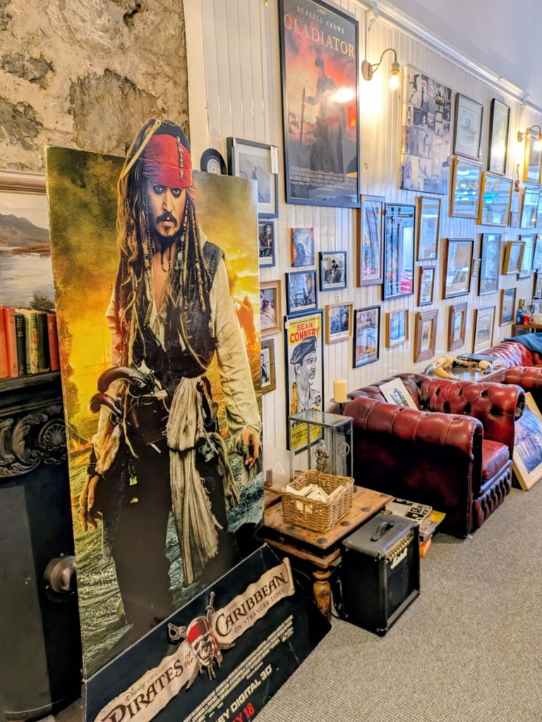 Giant Johnny Depp Pirates of Carribbean Stand