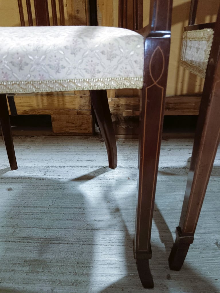 Original Antique Furniture 7 Piece set Chairs  