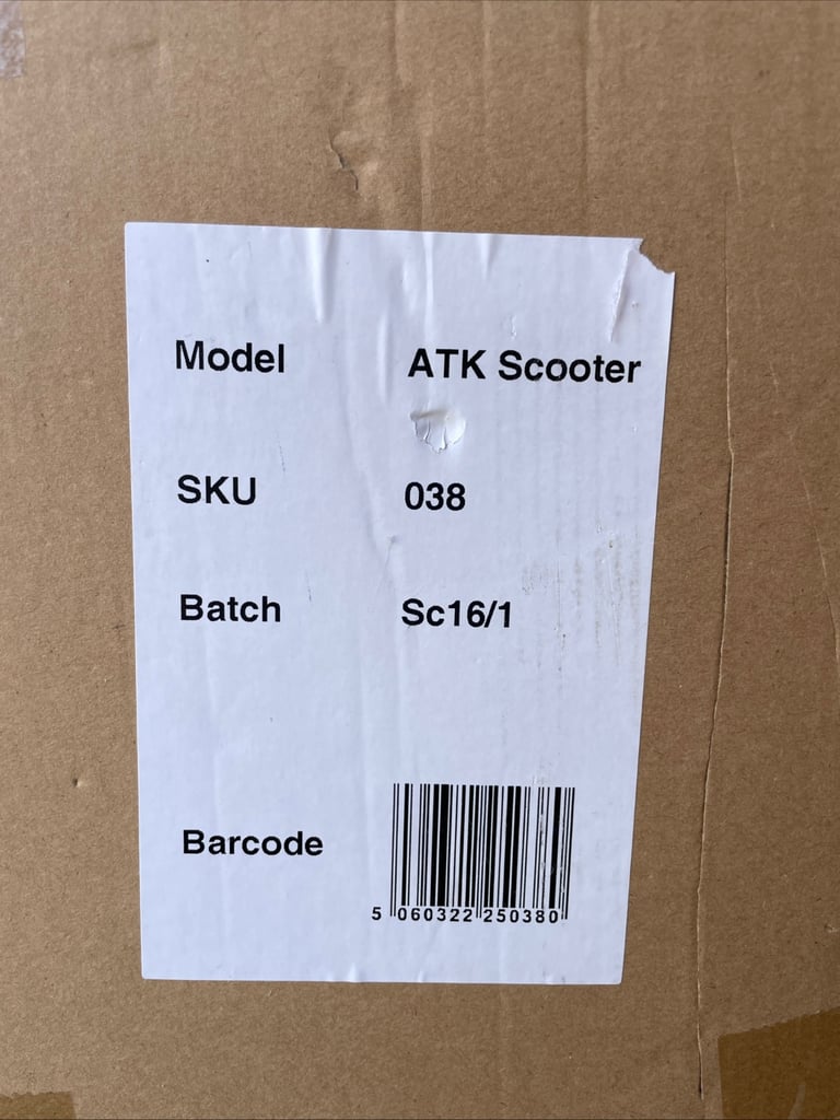 ATK Wooden Scooter