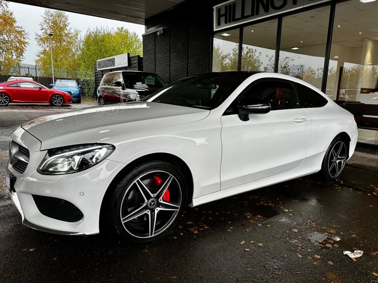 2017 Mercedes-Benz C Class 2.0 C200 AMG Line G-Tronic+ Euro 6 (s/s) 2dr COUPE Petrol Automatic
