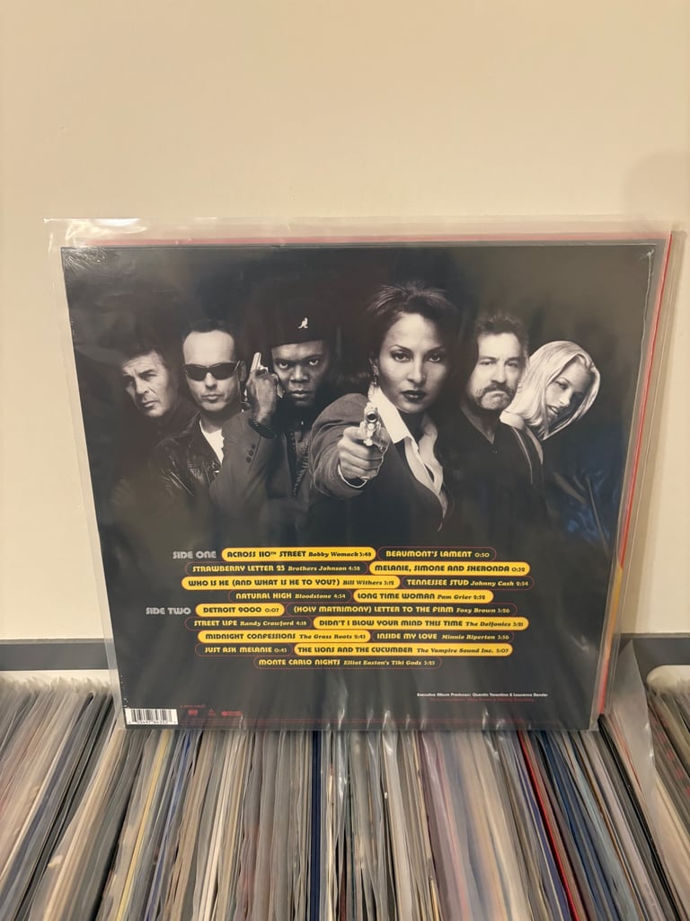  - Jackie Brown (Soundtrack) - Vinyl (limited translucent blue vinyl LP)