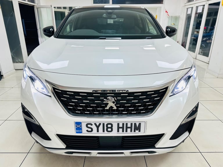 2018 Peugeot 3008 1.2 PureTech GT Line Euro 6 (s/s) 5dr HATCHBACK Petrol Manual