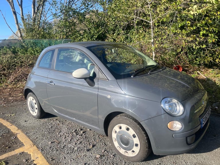 FIAT 500 1.2 COLOUR THERAPY 63 REG GREY 3 DOOR 12 MONTHS MOT TAX £35 TIMING BELT REPLACED